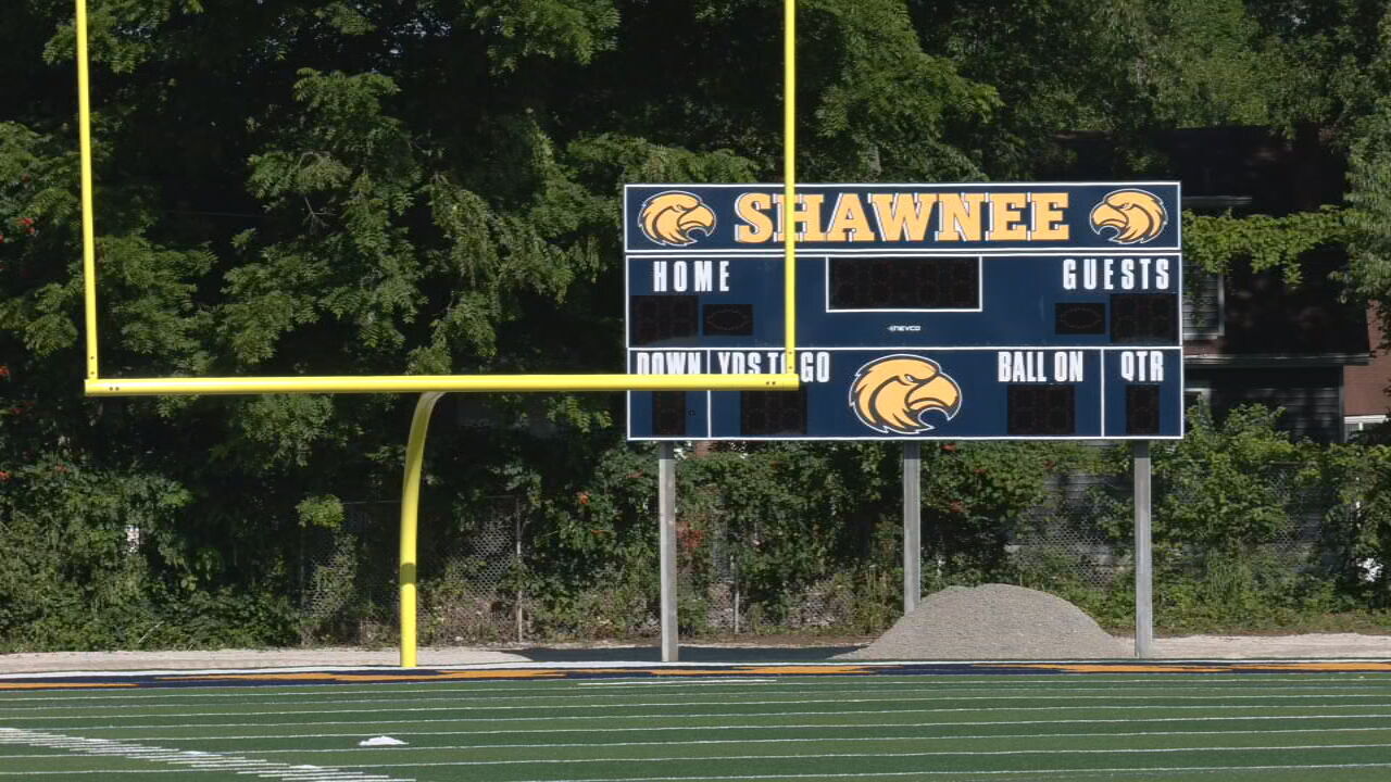 Academy @ Shawnee unveils new turf field, a 'big deal' for its student-athletes